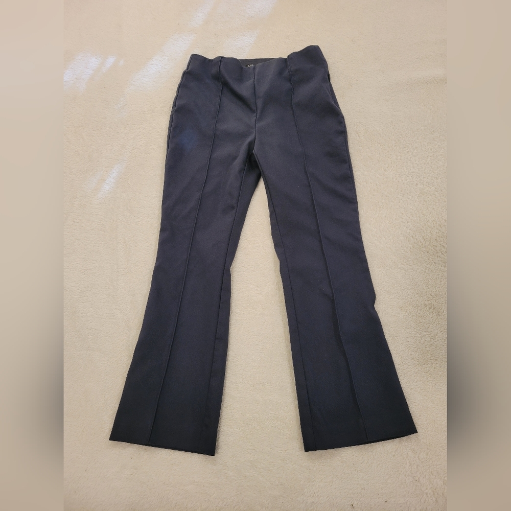LOFT Black Boot Cut Flare Pants